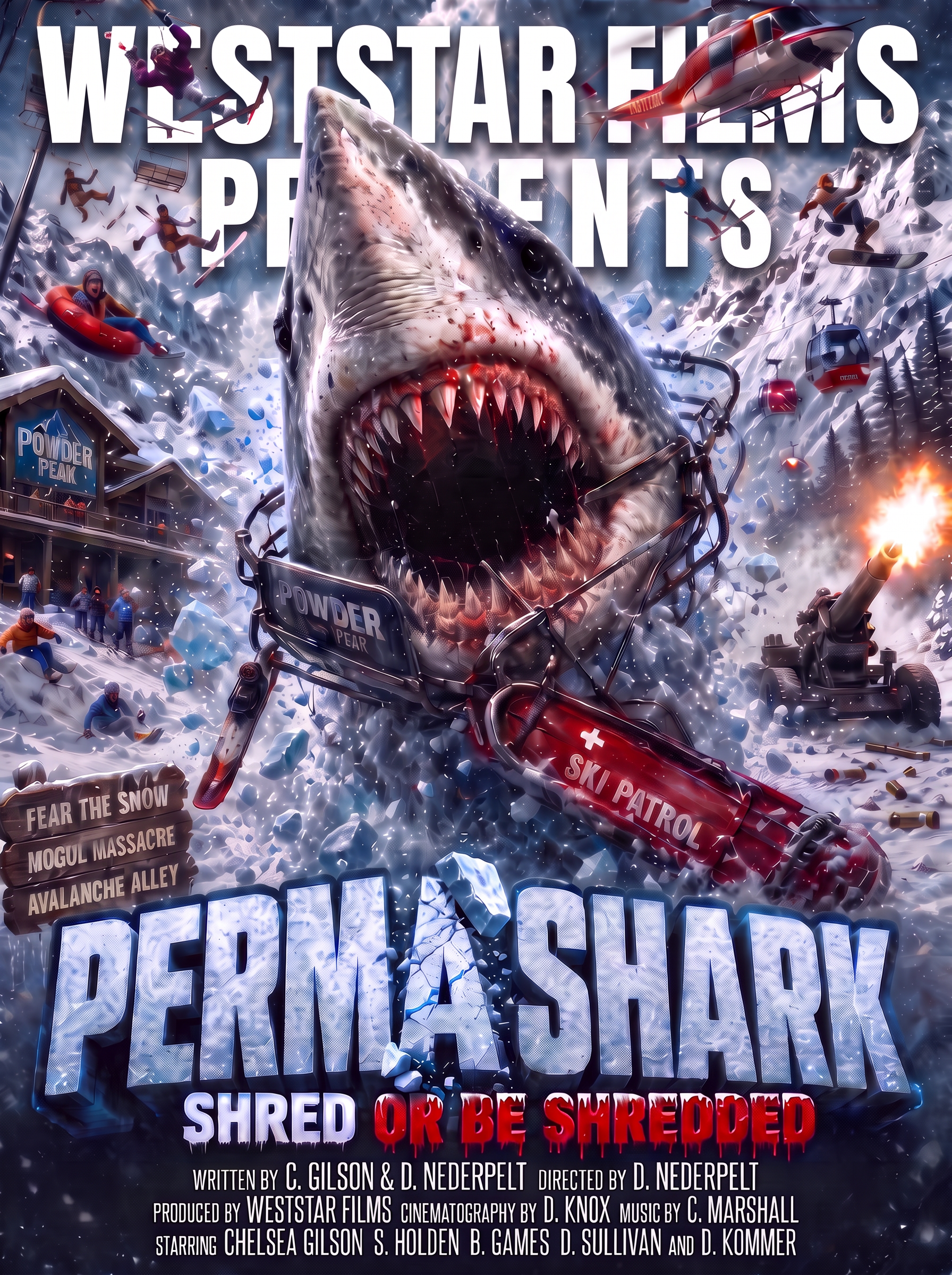 Permashark — film slate still