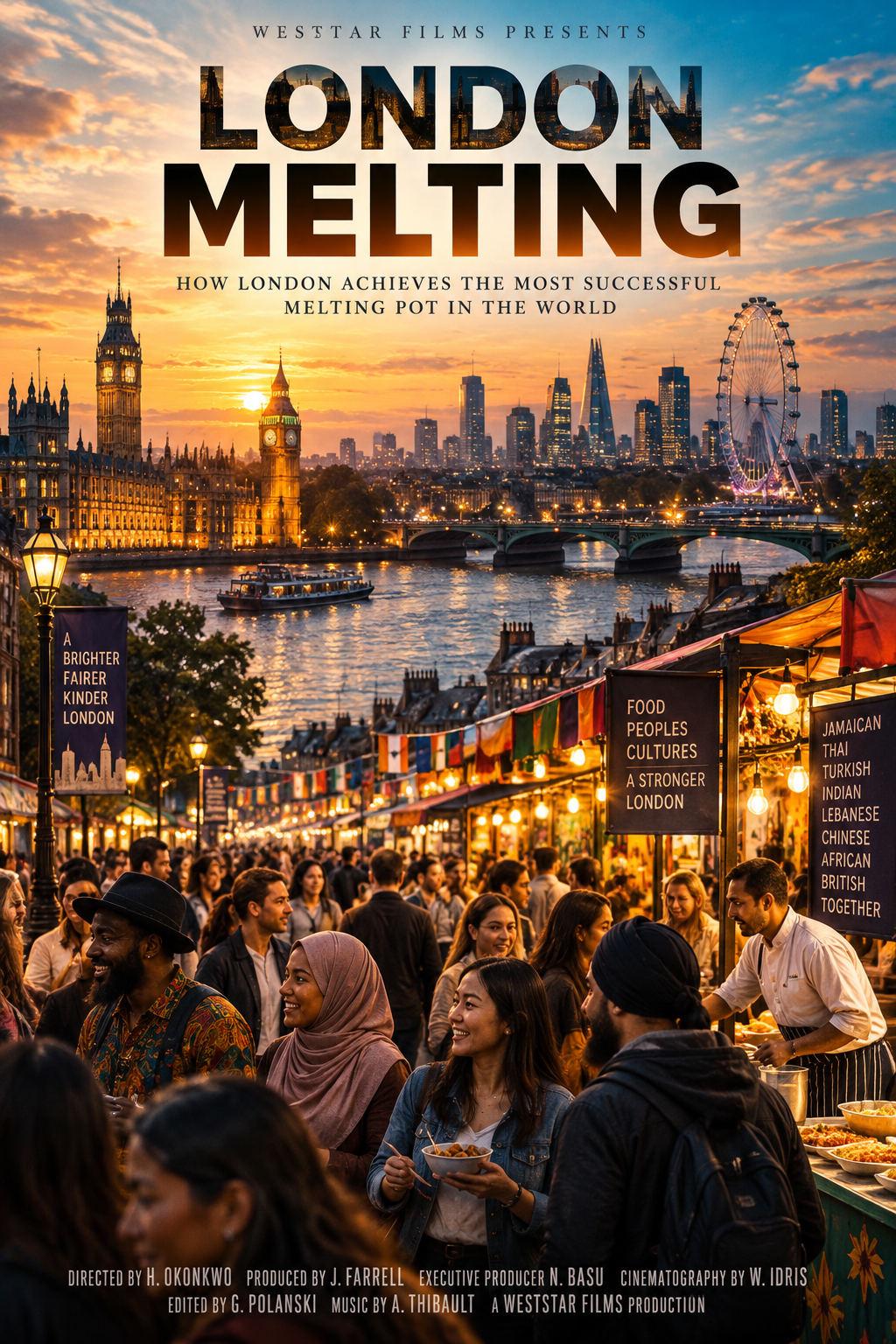 London Melting — film slate still