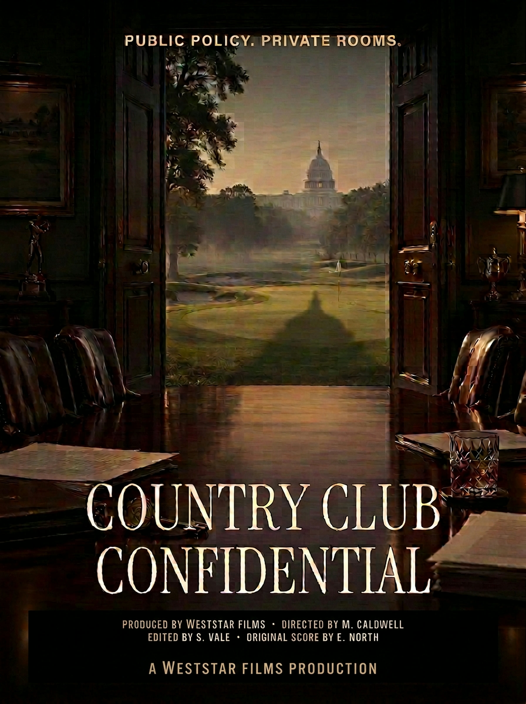 Country Club Confidential — film slate still